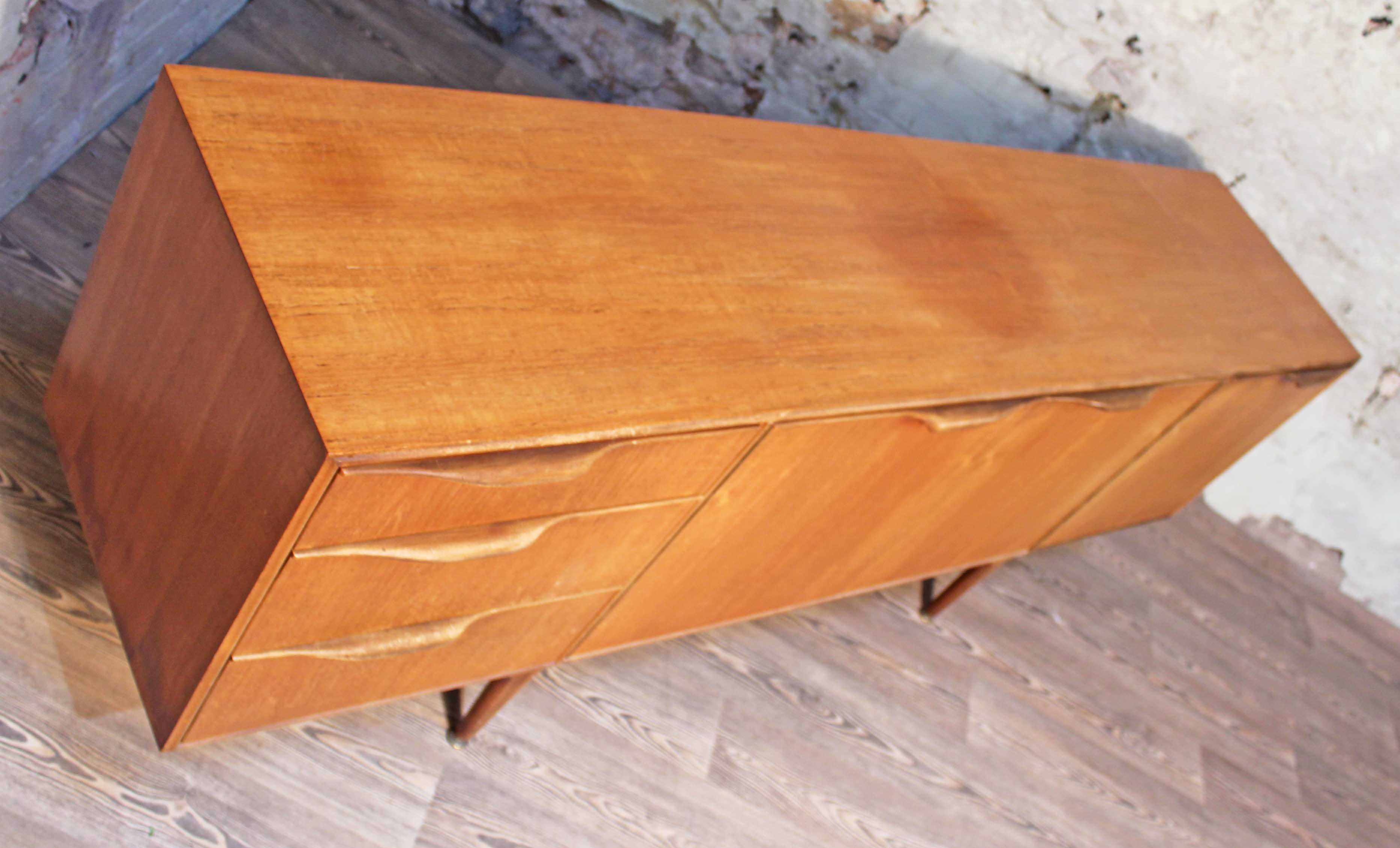 A McIntosh teak sideboard, length 201.5cm, depth 48cm & height 77.5cm. Condition - good, general - Image 2 of 4