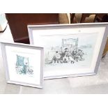 Two Margaret Chapman signed prints, signed in pencil lower right and bearing Fine Art Trade Guild
