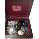 A box of pendants