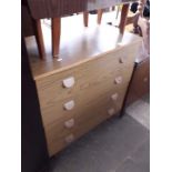 A chest of drawers