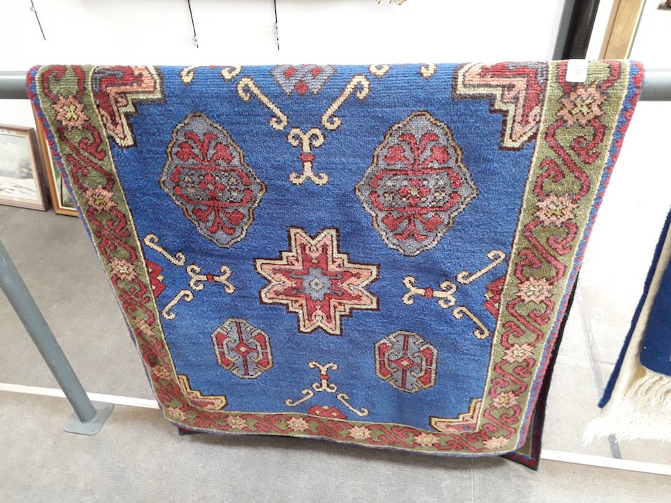 An Eastern rug