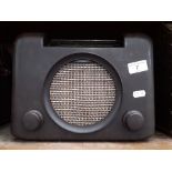 A Bush Bakelite radio