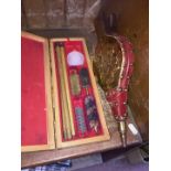 Gun cleaning kit and small bellows