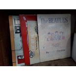 6 reproduction enamelled metal advertising signs, to include Beatles, Guinness, Budweiser