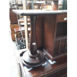 A 19th century mahogany occasional table.