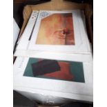 A box of Studio prints - Turner scenes