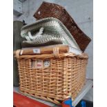 5 wicker and other baskets