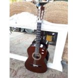 Hokada classical guitar, model no : 3158. Rosewood back and sides, mahogany top finish