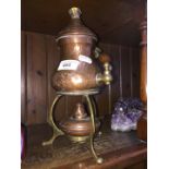 Eastern copper spirit kettle