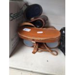 Two pairs cased binoculars