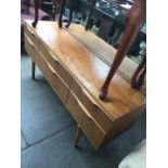 A retro Austinsuite teak dressing table