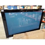 A Samsung 42" flat screen TV