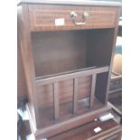 A mahogany cabinet