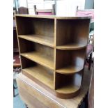 An Art Deco style bookcase