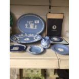 Various Wedgwood jasper ware