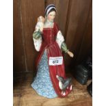 Royal Doulton figure - Anne Boleyn HN3232