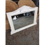 A marble 4 X 3 mirror