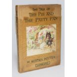 Beatrix Potter, The Tale of the Pie and the Patty Pan, signed in black ink to title page, Warne &