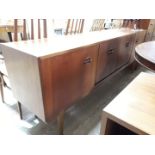 A Nathan teak sideboard, length 213.5cm.