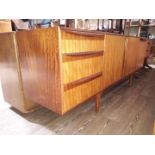 A McIntosh teak sideboard, length 202cm.