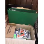 Football programmes and cards