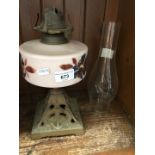 Paraffin lamp with funnel