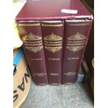 A collection of Shakespeare books. 3 volumes.