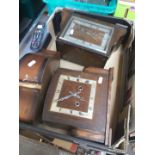 3 mantle clocks inc Smiths