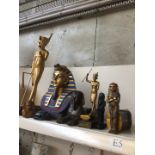 Egyptian related items.