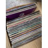 Box of LPs