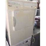 A Whirlpool tumble dryer