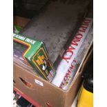 A box of games to include Eddie Stobart trucks, Monopoly, Diplomacy, etc.