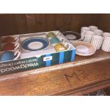 Susie Cooper Wedgwood boxed coffee set and another unboxed