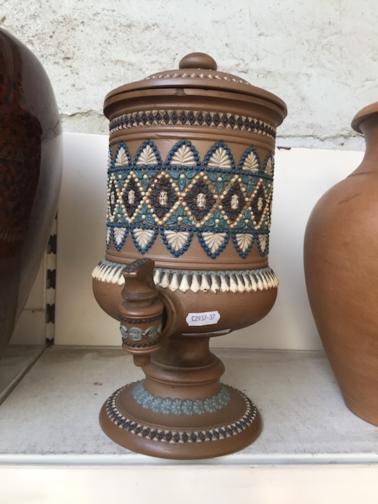 A Royal Doulton Lambeth urn