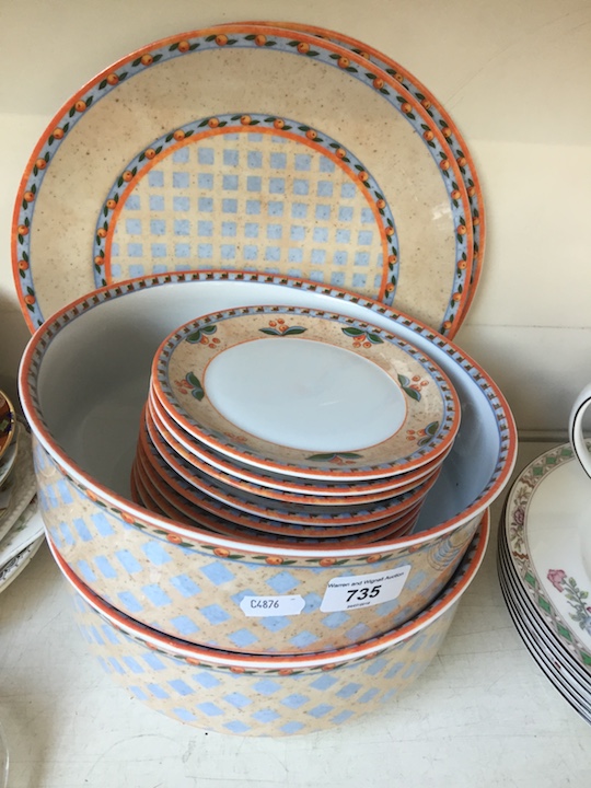 Some Villeroy and Boch Gallo Design china