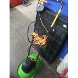 An electric hover mower