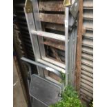 Aluminium step ladders and small steps