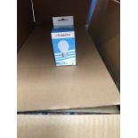 A box of 100LED candle light bulbs No. E27 fitting