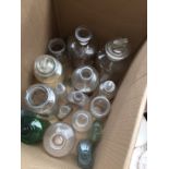 Antique pharmacy jars/bottles