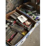 2 boxes of mainly CDs