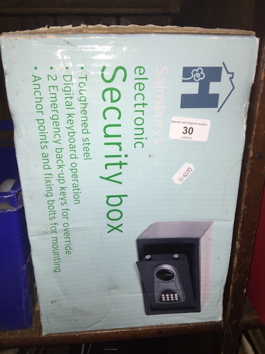 An electronic security box