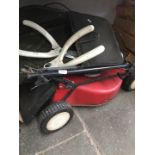 A Laser 4.5 Honda powered petrol lawnmower