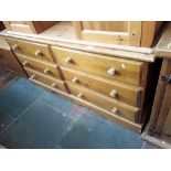 A pine sideboard