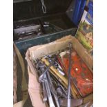 Two boxes of tools