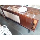 A vintage Regentone stereo cabinet