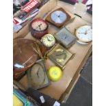 A box of clocks