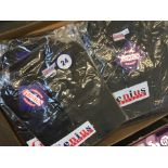 A box of 20 school polo shirts - black