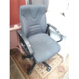 An office swivel chair