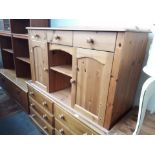 A pine sideboard