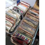 Three boxes of 45s mainly 1960s.